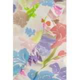 Fabienne Chapot - Caribbean Chintz Ruffle Jurk - Wit - Multicolor - Lenzing™ Ecovero™ Viscose