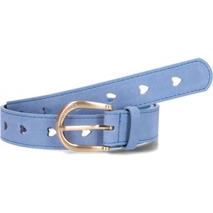 Fabienne Chapot Acc-417-blt-ss24 cut it out heart belt cornflower blue