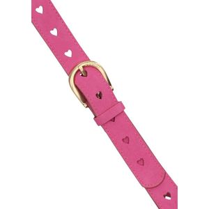 Fabienne Chapot Acc-420-blt-ss24 cut it out heart belt pink candy