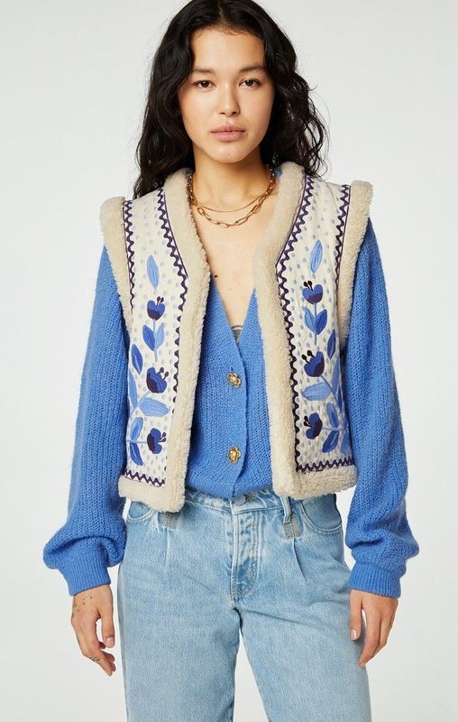 Fabienne Chapot - Tommy Gilet - Veelkleurig - Dames - Polyester