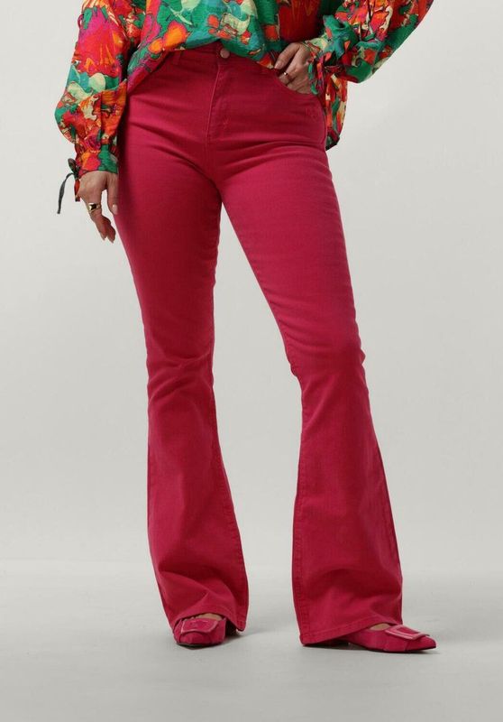 Fabienne Chapot Eva Flar Jeans Dames - Broek - Roze