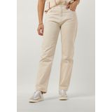 Fabienne Chapot Lola Straight Jeans Dames - Broek - Creme - Maat 25/32