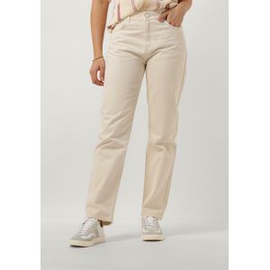Fabienne Chapot Lola Straight Jeans Dames - Broek - Creme - Maat 25/32