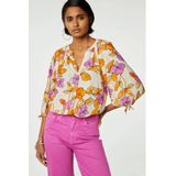 Fabienne Chapot - Cooper Blouse - Multicolor - Viscose - Driekwart Mouwen