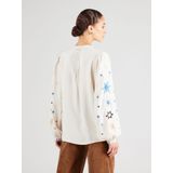 Fabienne Chapot - Starlight Blouse - Cream White - Viscose - Pofmouwen