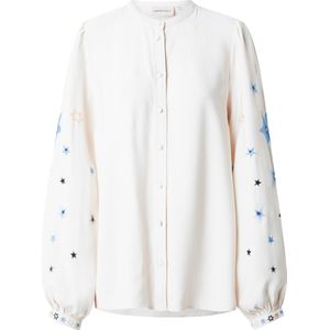 Fabienne Chapot - Starlight Blouse - Cream White - Viscose - Pofmouwen