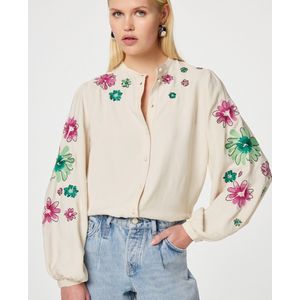 Blouse - Harry - Bloemenprint - Viscose - Lange Mouw - Losse Pasvorm