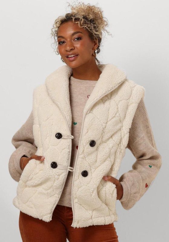 Fabienne Chapot Merlin Gilet Blazers Dames Ecru