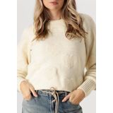 Fabienne Chapot Bibian Heart Pullover Truien & vesten Dames - Sweater - Hoodie - Vest- Ecru