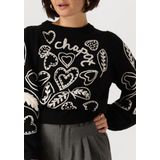 Fabienne Chapot Vesper Pullover Truien & vesten Dames - Sweater - Hoodie - Vest- Zwart