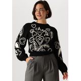 Fabienne Chapot Vesper Pullover Truien & vesten Dames - Sweater - Hoodie - Vest- Zwart