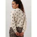 Fabienne Chapot - Sterrenprint Crème Pullover - Beige - Dames - Katoen