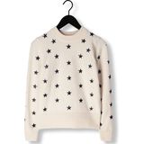 Fabienne Chapot - Sterrenprint Crème Pullover - Beige - Dames - Katoen