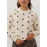 Fabienne Chapot - Sterrenprint Crème Pullover - Beige - Dames - Katoen