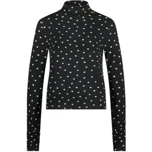 Fabienne Chapot - Jade Top - Zwart - Viscose - Elastaan - Lange Mouwen