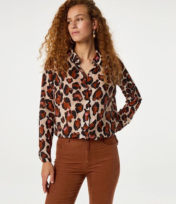 Fabienne Chapot - Sunrise - Blouse - Bruin - Multicolor