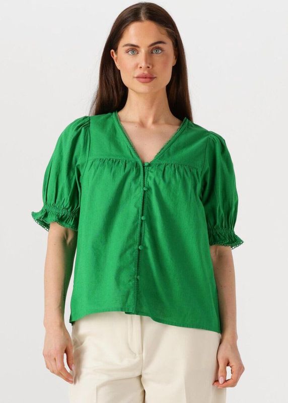 Fabienne Chapot - Juno Blouse - Groen - Katoen