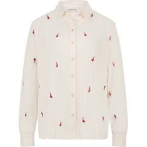 Fabienne Chapot - Lot Embro Blouse - Cream White - Viscose - Geborduurde Pepertjes