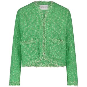 Fabienne Chapot - Joshua Cardigan - Dames - Groen - Leer