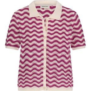 Fabienne Chapot, Dames, Truien, Roze, Maat: XS Katoen,