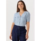 Fabienne Chapot - Maddy Cardigan - Lichtblauw - Dames - Korte Mouwen