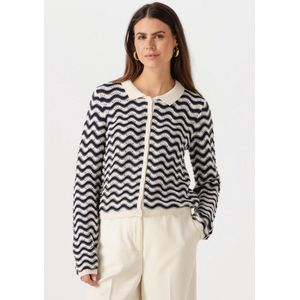 Fabienne Chapot Vest Caro Crochet Blauw dames