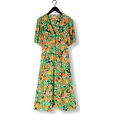 Fabienne Chapot - Ana Dress - Midi-jurk - Veelkleurig - Driekwart Mouwen