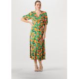 Fabienne Chapot - Ana Dress - Midi-jurk - Veelkleurig - Driekwart Mouwen