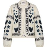 Fabienne Chapot, Dames, Jassen, Beige, Maat: M Katoen,