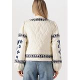 Fabienne Chapot, Dames, Jassen, Beige, Maat: M Katoen,