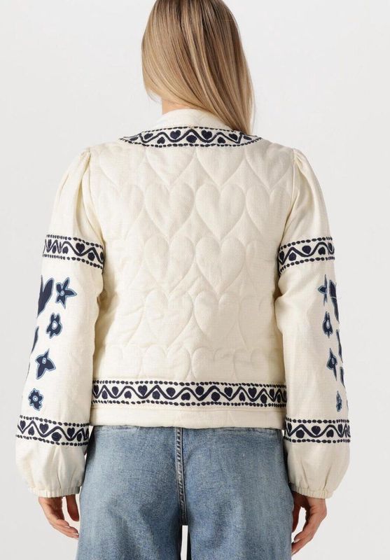 Fabienne Chapot, Dames, Jassen, Beige, Maat: M Katoen,