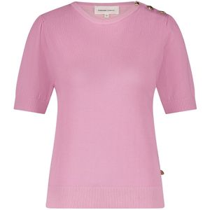 Fabienne Chapot, Dames, Truien, Roze, Maat: M Katoen,