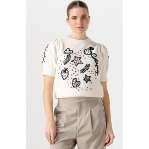 Fabienne Chapot - Edo - Pullover - Wit - Sweater - Dames