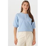 Brand: Sweatshirt - Effen - Halve Mouw - Normale Pasvorm