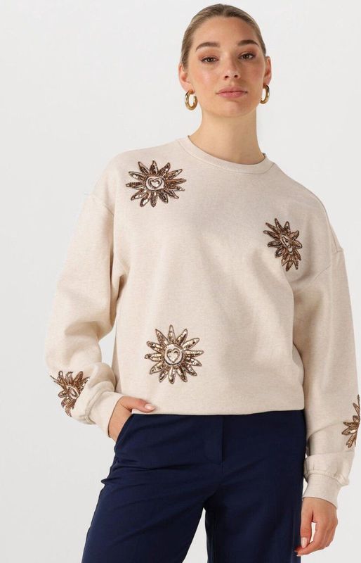 Fabienne Chapot Sweat - Ecru Kleur - CLTSWE18 ARCHIE