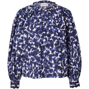 Fabienne Chapot, Dames, Blouses & Shirts, Blauw, Maat: S