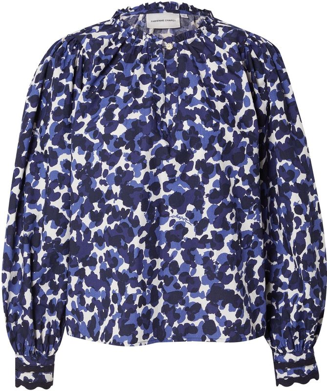 Fabienne Chapot, Dames, Blouses & Shirts, Blauw, Maat: S