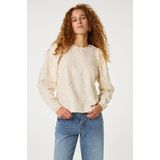 Fabienne Chapot - Ida Top - Overhemd - Beige - 100% Katoen