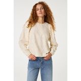 Fabienne Chapot - Ida Top - Overhemd - Beige - 100% Katoen