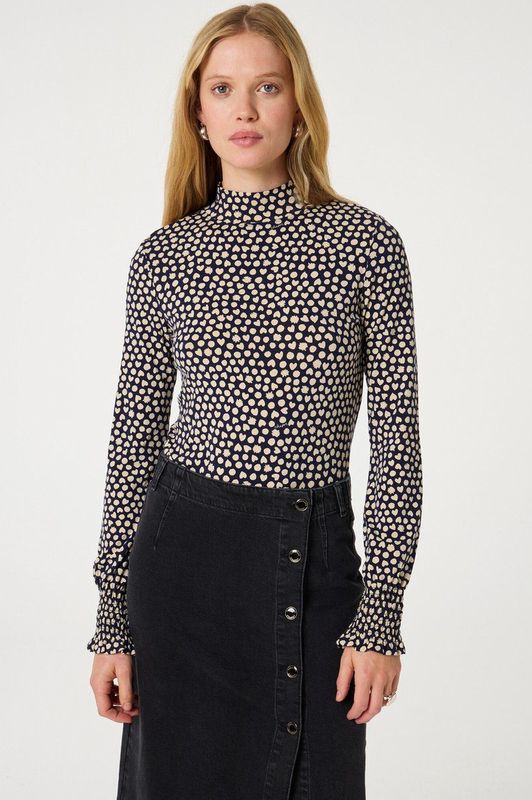 Fabienne Chapot - Jada Top - Shirt - Blauw - Katoen