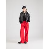 Fabienne Chapot - Nelsan - Chino Broek - Rood - Elastan Polyester Viscose