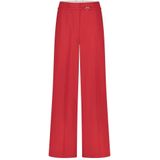 Fabienne Chapot - Nelsan - Chino Broek - Rood - Elastan Polyester Viscose