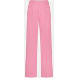 Fabienne Chapot - Roze Linnen Nura Pleated Broeken voor Dames
