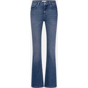 Fabienne Chapot - Flared Jeans - Blauw - Hoogwaardige Stof