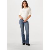 Fabienne Chapot - Retro Flare Jeans - Blauw - Hoogwaardige Stof