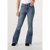 Fabienne Chapot - Retro Flare Jeans - Blauw - Hoogwaardige Stof