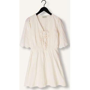 Fabienne Chapot - Rory - Jurk - Crèmewit - 100% Katoen - Korte Mouwen