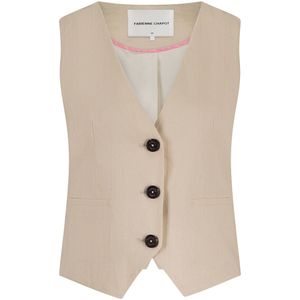 Fabienne Chapot - Gigi - Gilet - Beige - Polyester