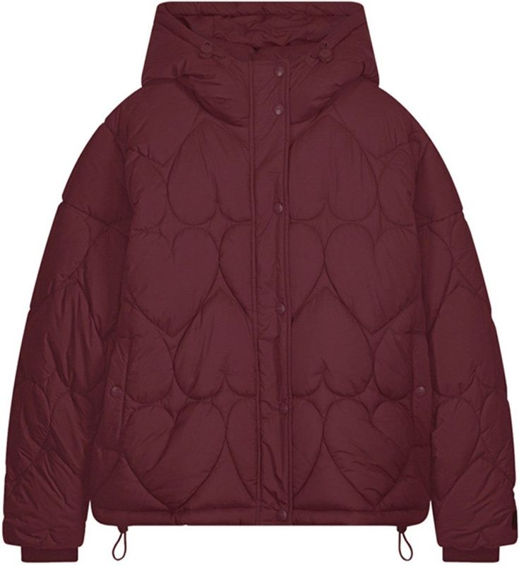 Fabienne Chapot - CLTCTS06AW256602 - Damesjas - Bordeauxrood - Gewatteerd