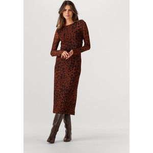 Fabienne Chapot - CLTDRS35AW250206 - Jurk - Luipaardprint - Lange Mouwen